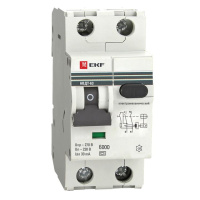 Дифференциальный автомат 63A/30mA (С) эл-мех тип A 6kA EKF PROxima АВДТ-63
