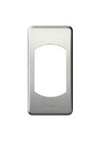 Рамка металлик 1 модуль титан Legrand Mosaic