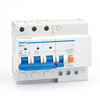 Дифференциальный автомат NB1L-40 3P C10 30mA тип AC 6kA (R) CHINT