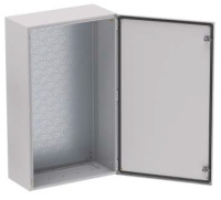 Шкаф металлический с дверцей с ручкой с замком 1400x600x300мм, IP65 DKC ST