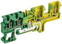 ARMAFIX Клемма пруж. CX2,5-4-2B PE 2,5мм2 4-конт. зазем. IEK