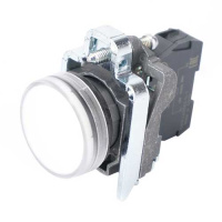 Systeme Electric Лампа сигнальная в сборе модульная 22 мм белая 24В DC