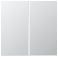 Клавиша 2-ая Jung Алюминий