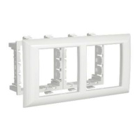 Рамка-суппорт "Avanti" для "In-liner Front", белый, 4 модуля DKC