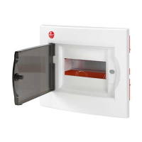 Щиток встраив. с дверцей 8 мод., IP 41, белый DKC