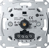 Механизм Светорегулятор поворотный 20-630 Вт для л/н электронных трансформаторов Merten SM&SD