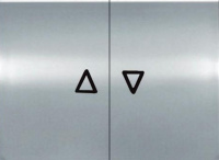 Клавиша 2-ая выключателя жалюзи с символами “Вверх/вниз”" ABB NIE Olas Титан