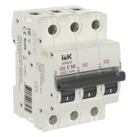 Автоматический выключатель 3P 50А (С) 6kA IEK M06N ARMAT