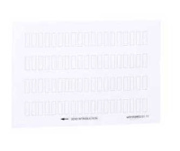 Листы С 76 Маркировками D22 8 X 27 мм. Schneider Electric