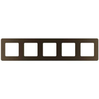Рамка декоративная универсальная, 5 постов, Legrand Inspiria Бронза
