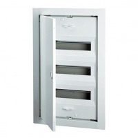 Шкаф с дверцей в нишу 585x350x95, 3ряда/36(41)мод, пружинные зажимы, IP31 ABB UK536N3