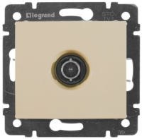 Розетка TV единственная "звезда" Legrand Valena Слоновая кость