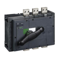 Выключатель-разъединитель 3P / с чёрной рукояткой Schneder Electrc nterpact NS630b