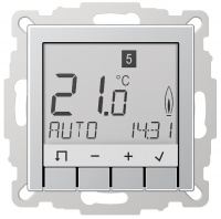 Механизм Термостат программируемый Jung Алюминий