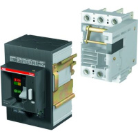 Фиксированная часть выкатного исполнения, ориентируемые выводы 3P ABB Sace Tmax T7 W FP HR/VR