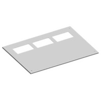 Панель верх. 1 ряд отверстий для 3/..RG6 ABB