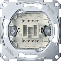 Механизм Выключатель 1-клавишный 2-полюсный 10A Merten SM&SD