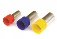 Наконечник-гильза 12мм с изолированным фланцем 2,50мм² синий DKC