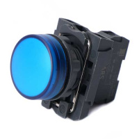 Systeme Electric Лампа сигнальная SB5 в сборе модульная 22 мм синяя 230-240В АС