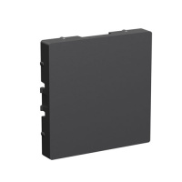 SE AtlasDesign Заглушка без суппорта для многопостовых рамок Базальт