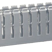 Короб перфорированный TD 50x50 L=2000мм DKC Quadro Серый Короб перфорированный TD 50x50 L=2000мм DKC Quadro Серый