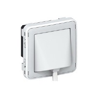 Датчик повышения температуры в морозильной камере 12V IP 41 Legrand Plexo Серый/Белый