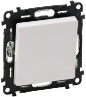 Переключатель 1-клавишный на 2 направления 10A Legrand Valena Life Белый