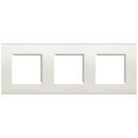 Рамка прямоугольная 2+2+2 мод Bticino Living Light Белый