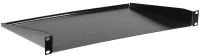 19" Полка консольная глубиной 280мм, 1U, черная ITK