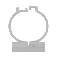 Держатель двухкомпонентный, д.25мм DKC