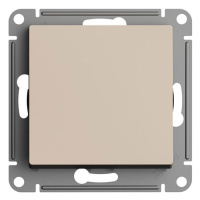 SE AtlasDesign Переключатель 1-клавишный Песочный сх.6 10АХ механизм