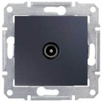 Розетка TV оконечная 1dB Schneider Electric Sedna Графит