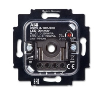 Механизм Светорегулятор LED поворотный 2-100 Вт/ВА ABB BJE