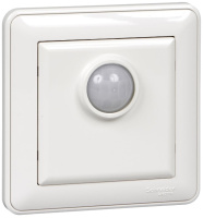 Датчик движения ИК 2-проводной без нейтрального проводника 40-350W Wessen 59 Белый