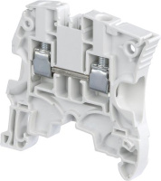 Клемма ZS6 винтовая 6мм.кв. Серая ABB