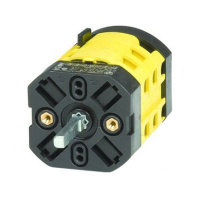 Переключатель кулачковый для вольтметра на 7 положений для 2 отдельных цепей на 12А DKC