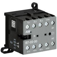 Миниконтактор B7-22-00-01 12А (400В AC3) катушка 24В AС ABB