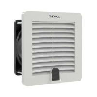 Вентилятор c решеткой и фильтром, 10/12 м^3/ч, 230В DKC