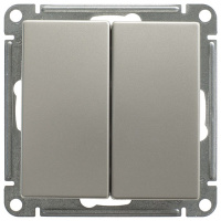 W59 2-клавишный Переключатель, 10АХ, механизм, шампань Schneider Electric