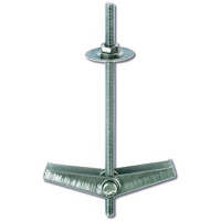 Анкер пружинный складной со шпилькой М3 оцинкованная сталь DKC M5 Combitech