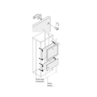 Комплект установочный вертикальный ОТ630/800 600мм ABB E power