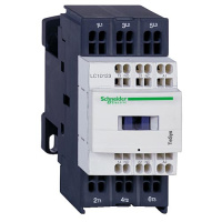 Контактор D 3Р,18 A,НО+НЗ,24V DС,2.4 ВТ,расш. диапазон,огран. пер,пруж зажим Schneider Electric