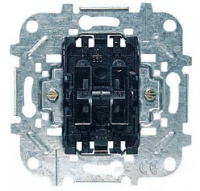 Механизм Переключатель кнопочный 2-клавишной НО-контакт 10A ABB NIE 8142
