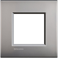 Рамка AIR 2 мод Bticino Living Light Матовый никель