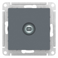 Розетка TV одиночная Schneider Electric AtlasDesign Грифель