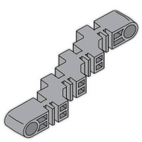 Держатель ступенчатый для шины медной ABB