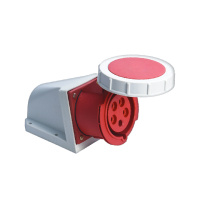 Розетка стационарная наружная 1252 3P+PE+N 32A 380В IP67 EKF PROxima