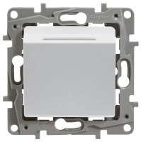 Выключатель карточный с выдержкой времени с подсветкой Legrand Etika Белый
