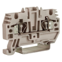 HMM.2GR, проходной зажим 2,5 кв.мм серый DKC