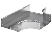 Ответвитель DPT Т-образный горизонтальный 100х80 в комплекте с крепежными элементами и соединительными пластинами, необходимыми для DKC